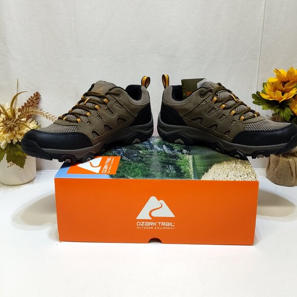 Ozark Trail Waterproof Hiking Low Top Men's 11 Leather & Mesh Upper Lightweight - Picture 4 of 12